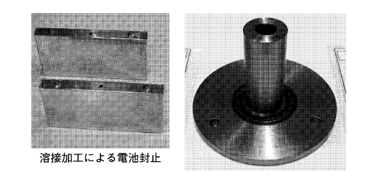 図５　ハイブリッド加工による溶接加工サンプル（半導体レーザーとファイバーレーザー）